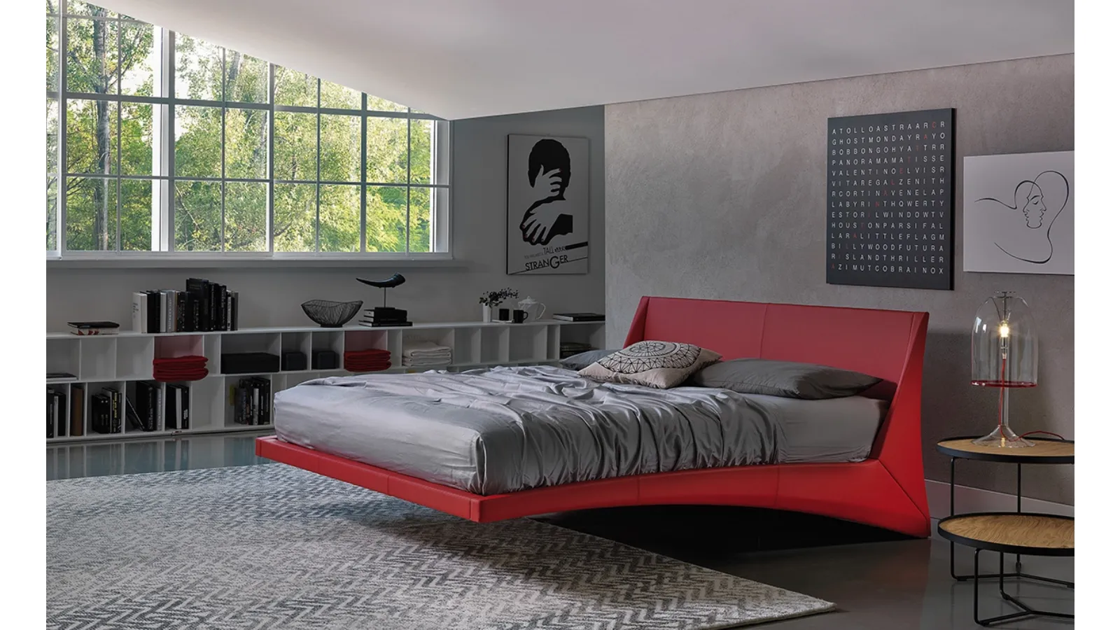 Letto di design Dylan di Cattelan Italia