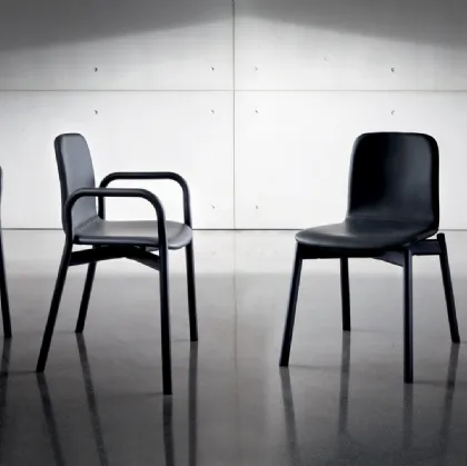 Sedia Two Tone Chair in tessuto di Sovet