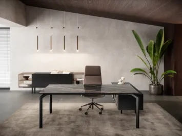 Scrivania Direzionale Yoga 2023 in Laminam di About Office